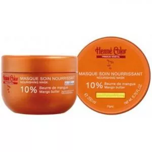 Henné Color Premium Nourishing Hair Mask - gefärbtes oder geschädigtes Haar 200ml