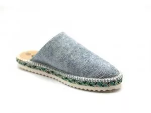 Perky Washed Denim Mule Espadrille