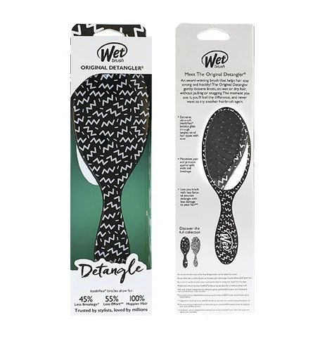 Original Detangler Hipster Haarbürste Squiggle