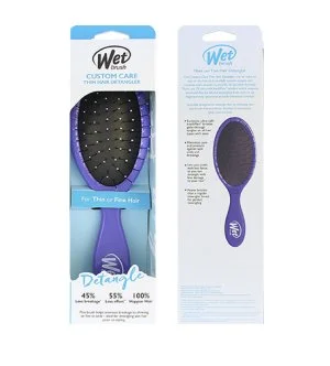 Wet Brush Custom Care Thin Hair Detangler Haarbürste Lila