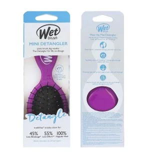 Wet Brush Mini Detangler Haarbürste Violett