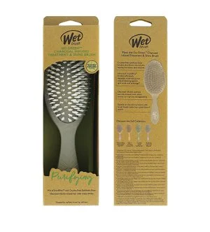 Wet Brush Go Green Treatment & Shine Brush Haarbürste Charcoal