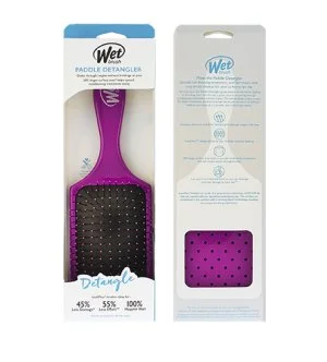 Wet Brush Paddle Detangler Haarbürste Purple