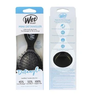 Wet Brush Mini Detangler Haarbürste Black