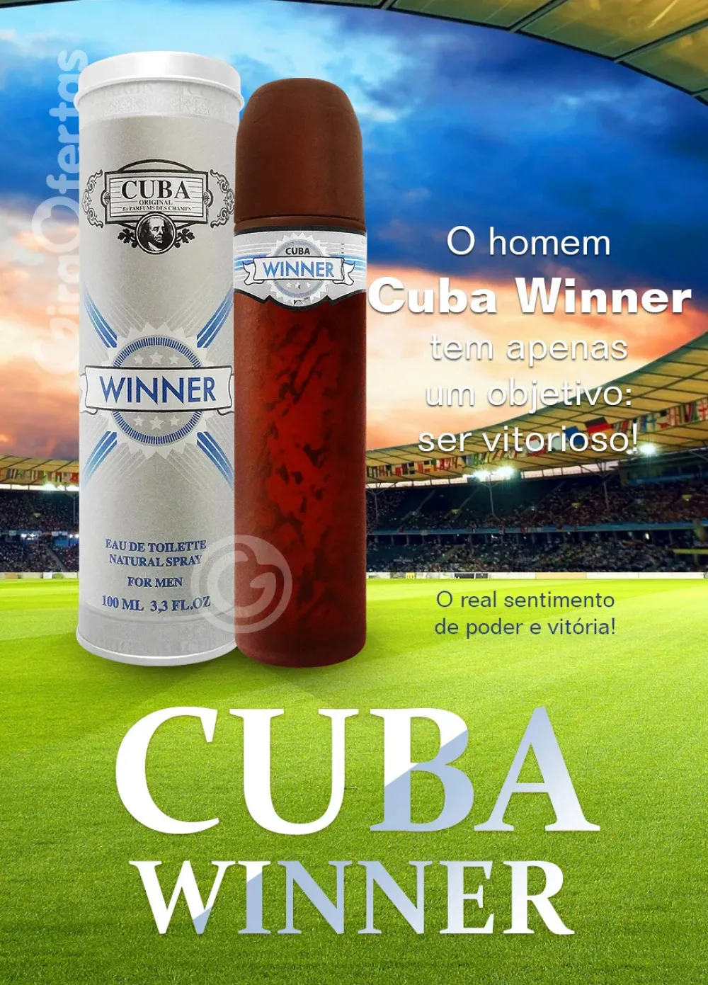 Winner Eau de Toilette für Herren 100 ml