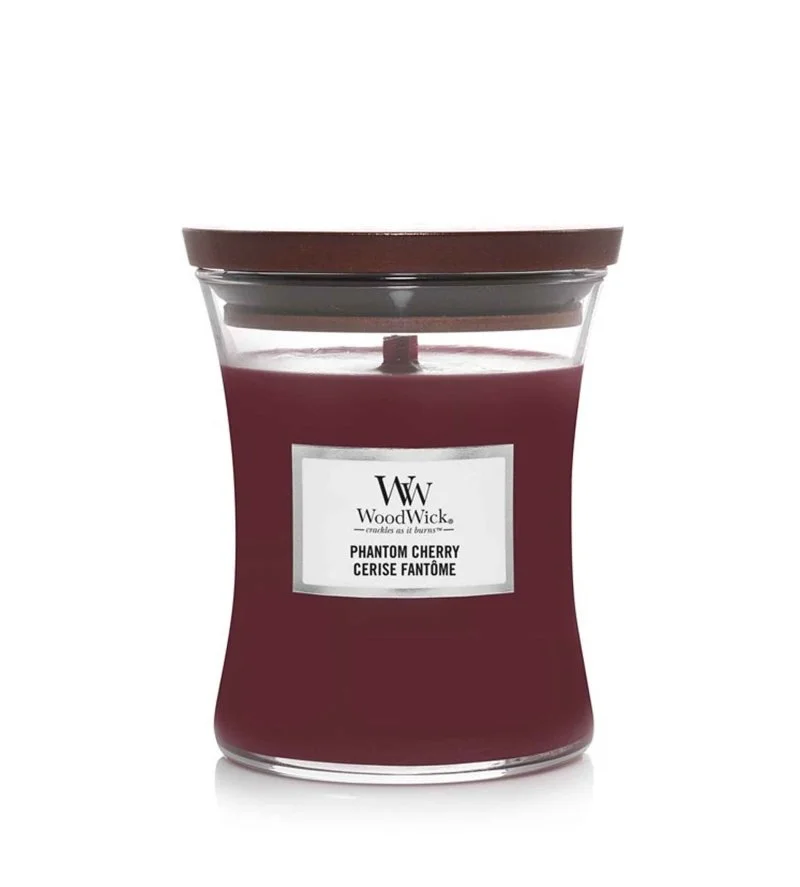 Phantom Cherry Duftkerze mit Holzdocht 275 g