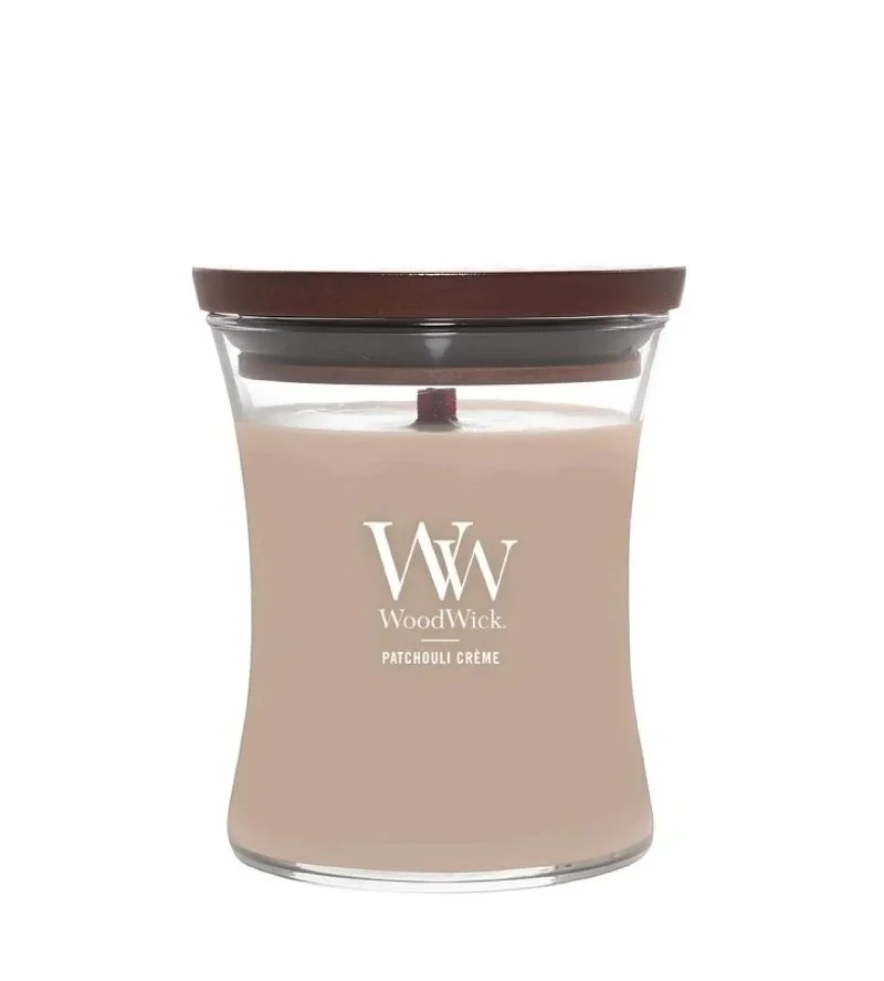 Patchouli Créme Duftkerze mit Holzdocht 275 g