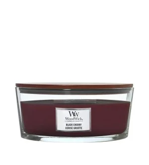 WoodWick Dark Cherry Duftkerze mit Holzdocht 453,6 g