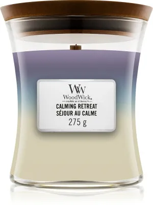 WoodWick Calming Retreat Duftkerze mit Holzdocht für Frauen