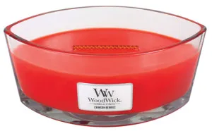 WoodWick Crimson Berries Duftkerze mit Holzdocht 453,6 g