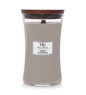 WoodWick Fireside Duftkerze mit Holzdocht 609,5 g