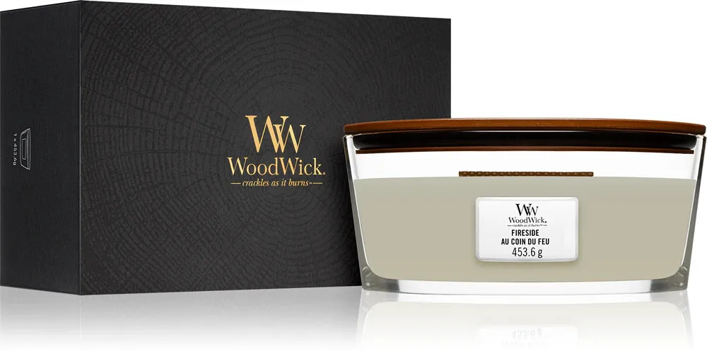 Fireside Geschenkset WoodWick Fireside dárková sada