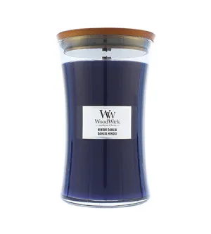 WoodWick Hinoki Dahlia Duftkerze mit Holzdocht 609 g