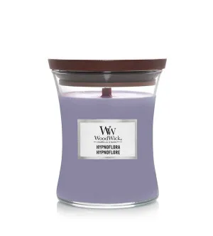 Woodwick Hypnoflora Duftkerze mit Holzdocht 275 g
