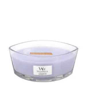 WoodWick Lavender Spa Duftkerze mit Holzdocht 453,6 g