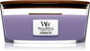 WoodWick Lavender Spa Duftkerze mit Holzdocht 453,6 g