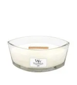 WoodWick Linen Duftkerze mit Holzdocht 453,6 g