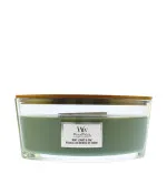 WoodWick Mint Leaves & Oak Duftkerze mit Holzdocht 453,6 g