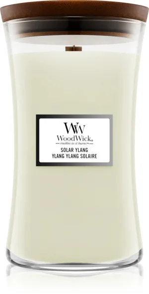 WoodWick Solar Ylang Duftkerze mit Holzdocht 609,5 g