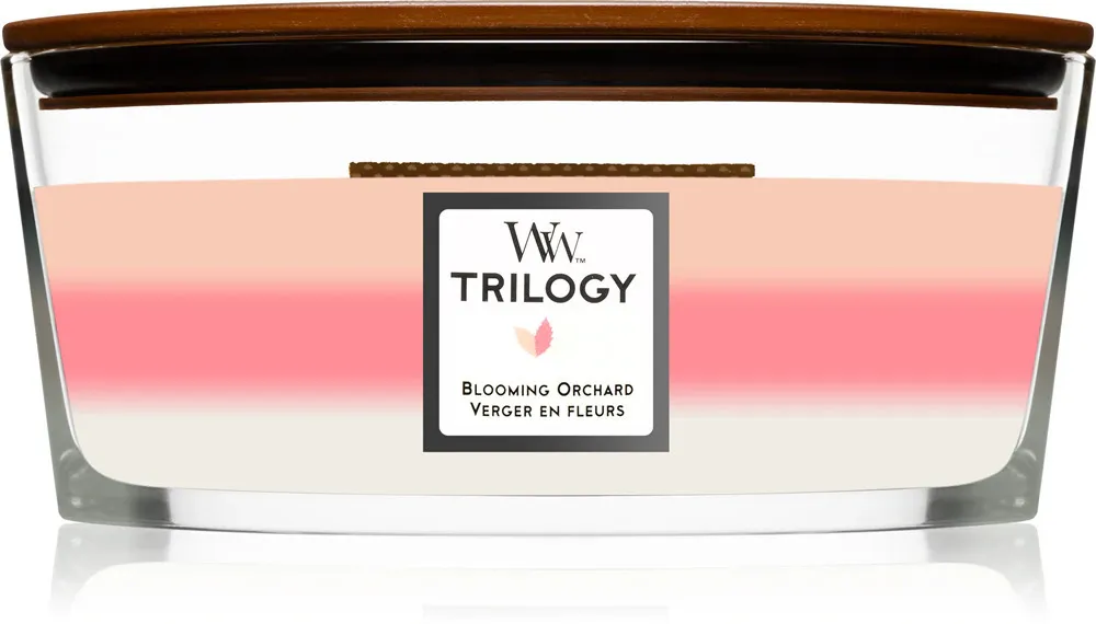 Trilogy Blooming Orchard Duftkerze mit Holzdocht 453,6 g