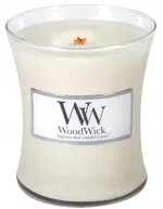 WoodWick Vanilla Bean Duftkerze mit Holzdocht 85 g
