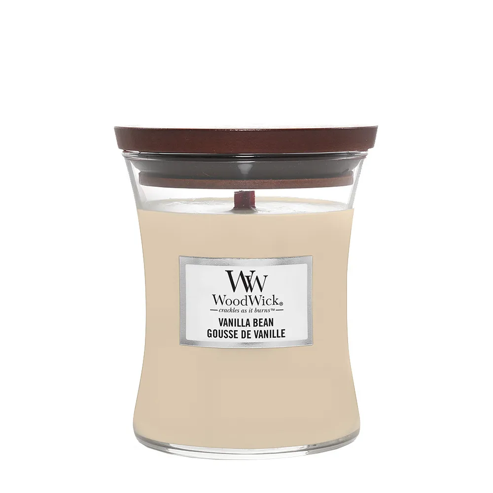 Vanilla Bean Duftkerze mit Holzdocht 275 g