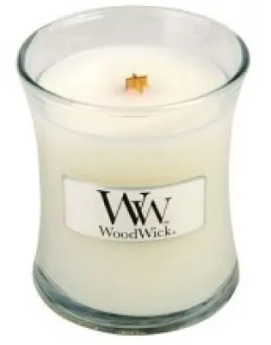 WoodWick White Tea & Jasmine Duftkerze mit Holzdocht für Frauen