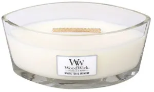 WoodWick White Tea & Jasmine Duftkerze mit Holzdocht 453,6 g
