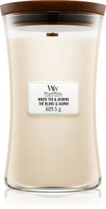 White Tea & Jasmine Duftkerze mit Holzdocht 609,5 g