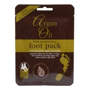 Xpel Argan Oil Foot Pack feuchtigkeitsspendende Fußpflegesocken 1 Paar
