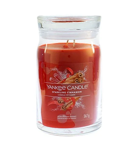 Sparkling Cinnamon Signature-Kerze groß 567 g