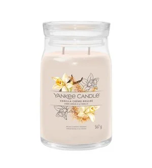 Yankee Candle Vanilla Creme Brulee Signature-Kerze groß 567 g