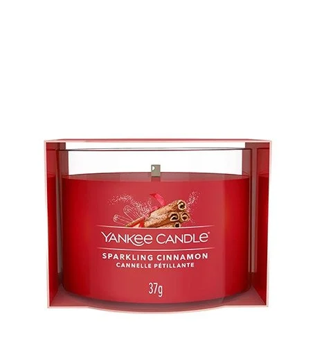 Sparkling Cinnamon Votivkerze im Glas 37 g