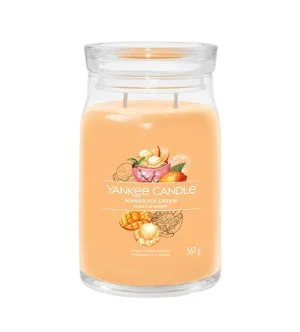 Yankee Candle Signature Mango Ice Cream Duftkerze 567 g