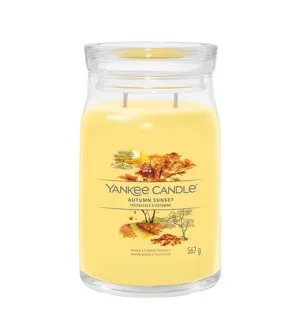 Yankee Candle Autumn Sunset Signature-Kerze groß 567 g