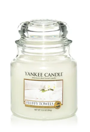 Yankee Candle Fluffy Towels Duftkerze 411 g