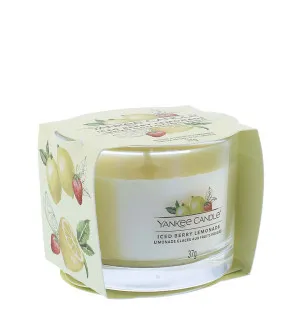 Yankee Candle Iced Berry Lemonade Votivkerze im Glas 37 g