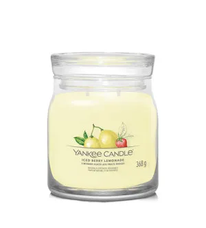 Yankee Candle Iced Berry Lemonade Signature Kerze mittel 368 g