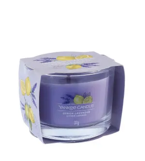 Yankee Candle Lemon Lavender Votivkerze im Glas 37 g