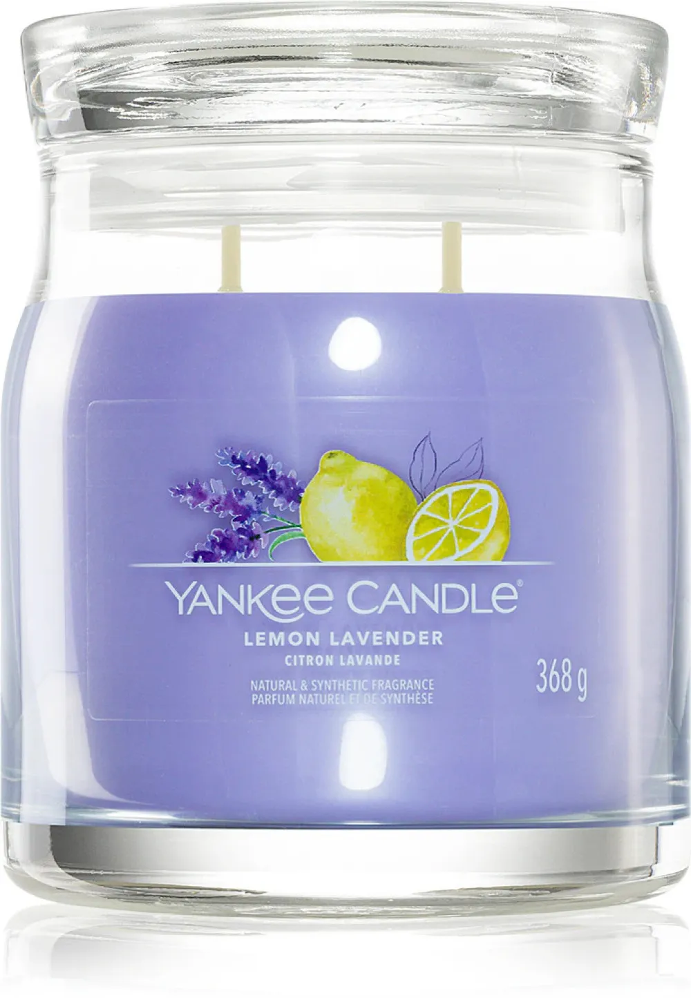 Lemon Lavender Signature große Kerze 567 g