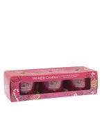 Yankee Candle Peppermint Pinwheels Votivkerze im Glas 3 x 37 g