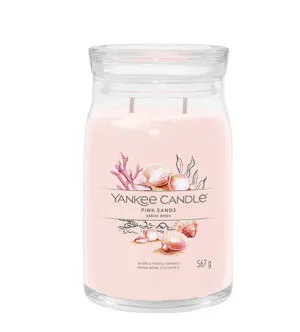 Yankee Candle Pink Sands Signature Kerze groß 567 g