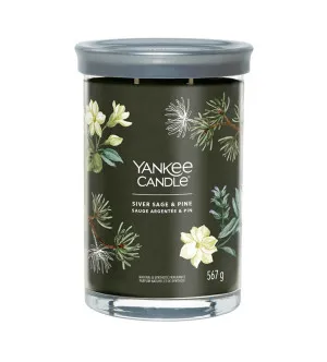 Yankee Candle Silver Sage & Pine Signature Tumbler groß 567 g