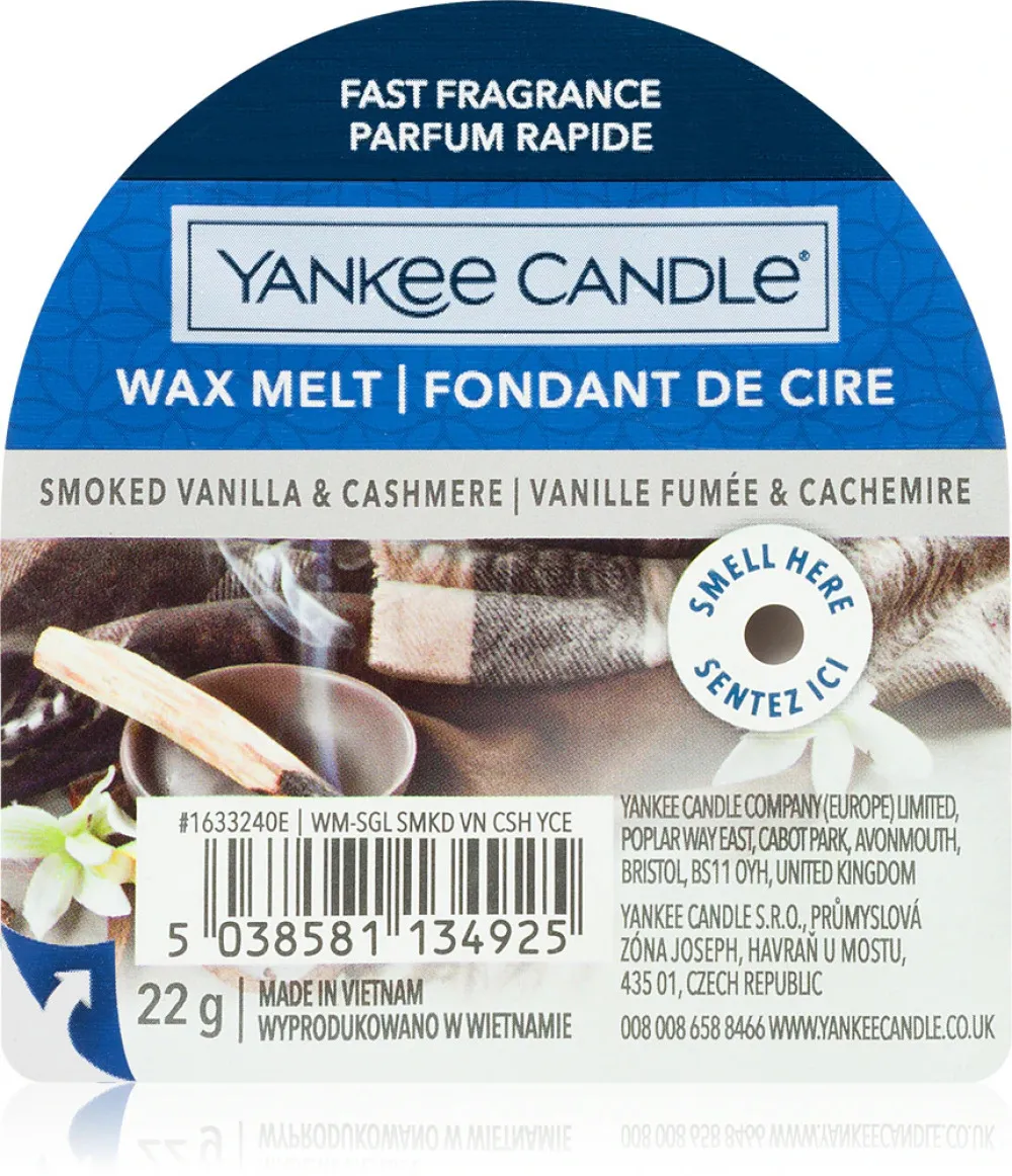 Smoked Vanilla & Cashmere Duftwachs 22 g