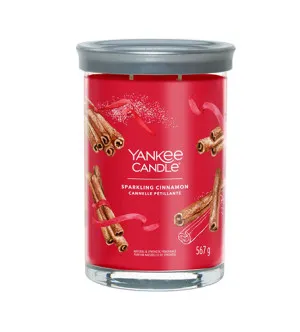 Yankee Candle Sparkling Cinnamon Signature Tumbler groß 567 g