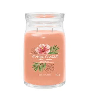 Yankee Candle Tropical Breeze Signature große Kerze 567 g