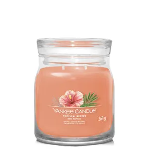 Yankee Candle Tropical Breeze Signature Kerze mittel 368 g
