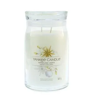 Yankee Candle Twinkling Lights Signature Kerze groß 567 g