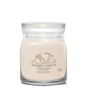 Yankee Candle Warm Cashmere Signature Kerze Mittel 368 g