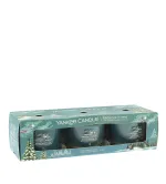Winter Night Stars Votivkerze im Glas 3 x 37 g 3x37 g